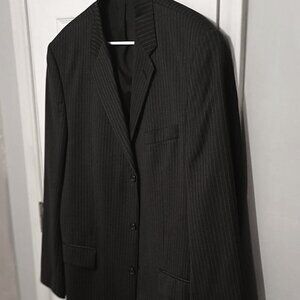 Calvin Klein Mene Gray Pinstripe Suit Jacket Only     42L